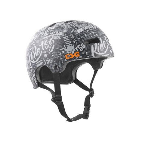 TSG Helm Evolution Graphic Designs Stickerbomb – Helme & Protektoren Scooter, Ansicht 1