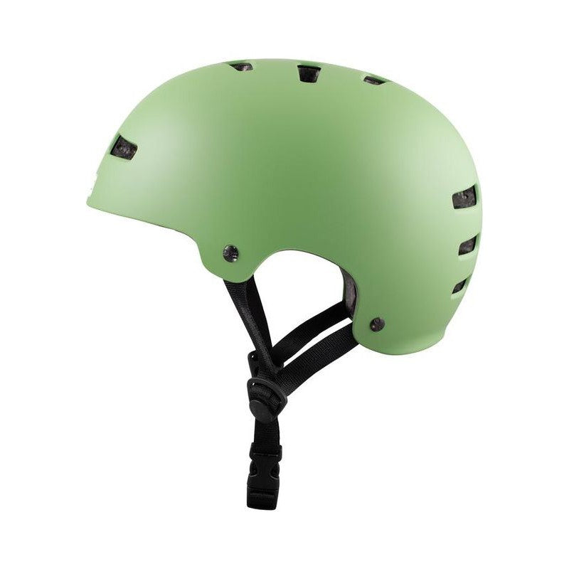 TSG Helm Evolution Solid Colors Satin fatigue green – Helme & Protektoren Scooter, Ansicht 3