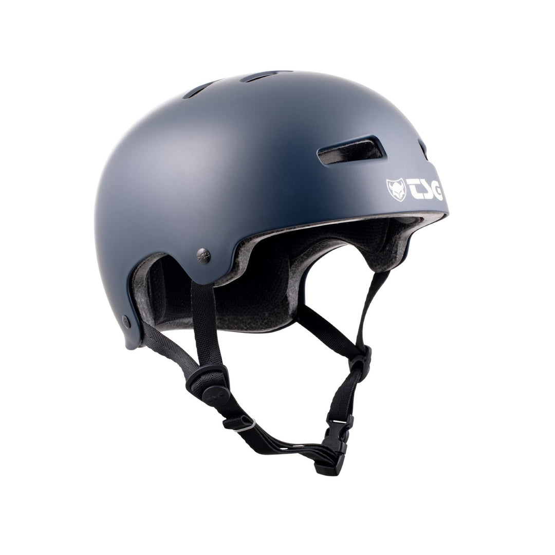 TSG Helm Evolution Solid Colors Satin Midnight Blue – Helme & Protektoren Scooter, Ansicht 1