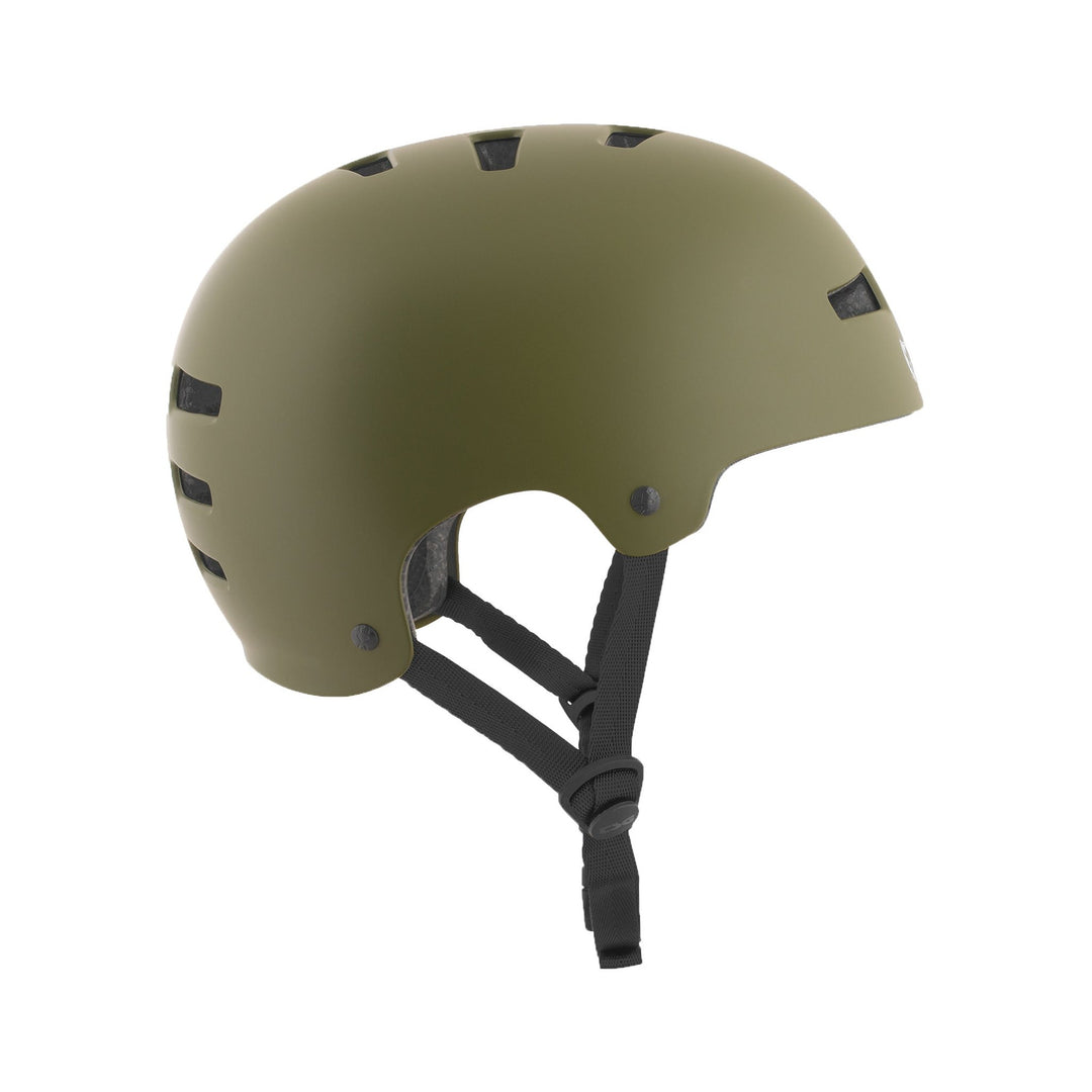 TSG Helm Evolution Solid Colors Satin Olive – Helme & Protektoren Scooter, Ansicht 3