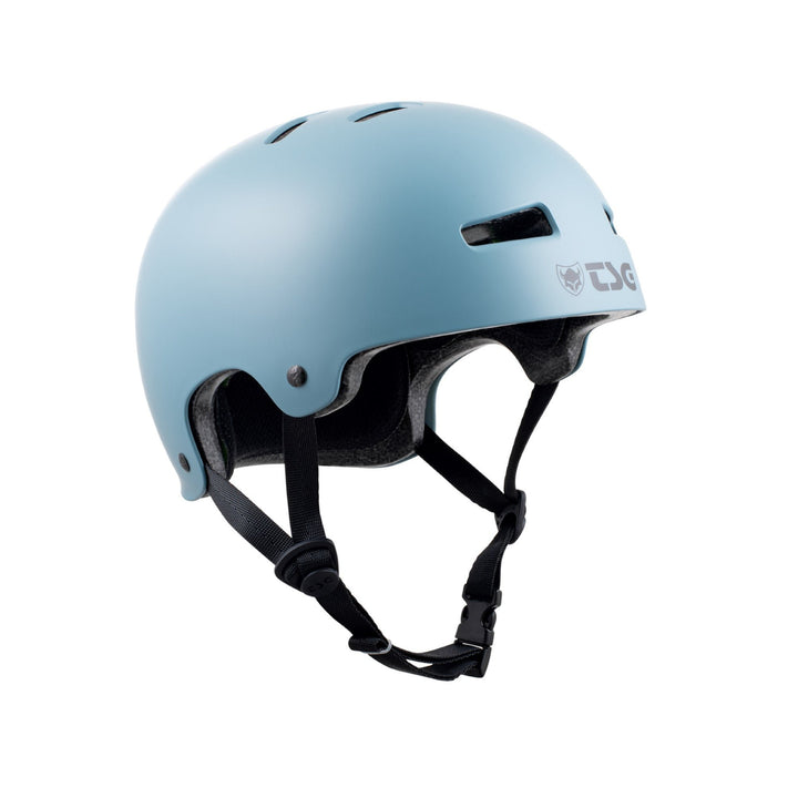 TSG Helm Evolution Solid Colors satin storm blue – Helme & Protektoren Scooter, Ansicht 1