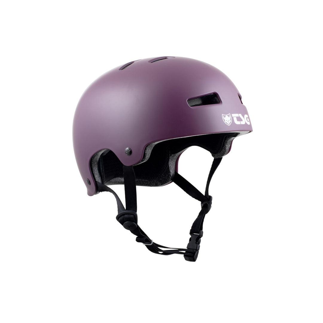 TSG Helm Evolution Women Solid Colors Satin Grape Royal – Helme & Protektoren Scooter, Ansicht 1