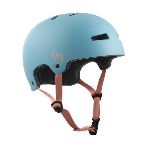 TSG Helm Evolution Women Solid Colors Satin porcelain blue – Helme & Protektoren Scooter, Ansicht 1