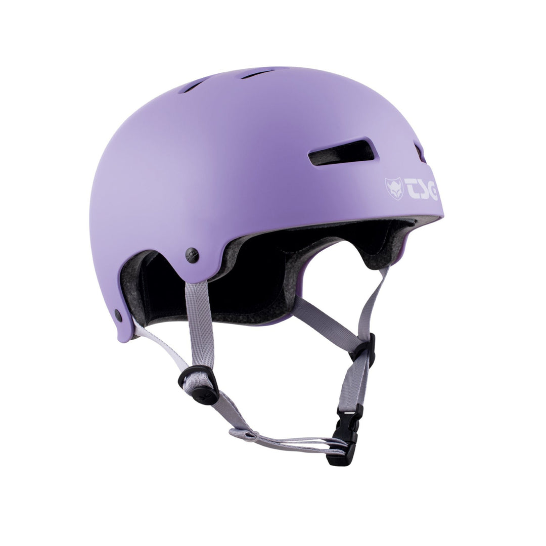 TSG Helm Evolution Women Solid Colors Satin Violet II – Helme & Protektoren Scooter, Ansicht 1