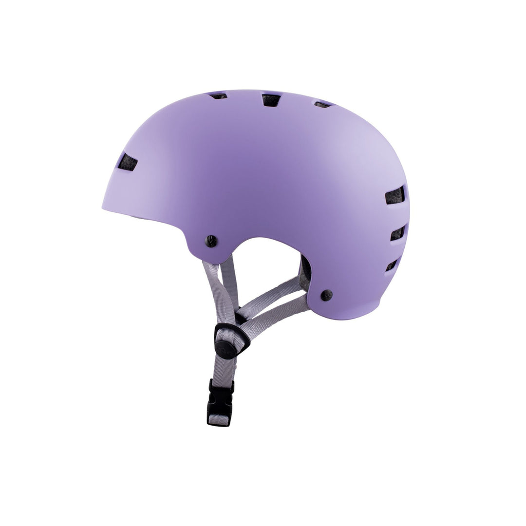 TSG Helm Evolution Women Solid Colors Satin Violet II – Helme & Protektoren Scooter, Ansicht 4