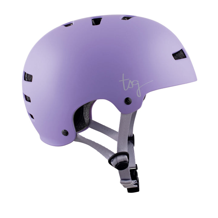 TSG Helm Evolution Women Solid Colors Satin Violet – Helme & Protektoren Scooter, Ansicht 4