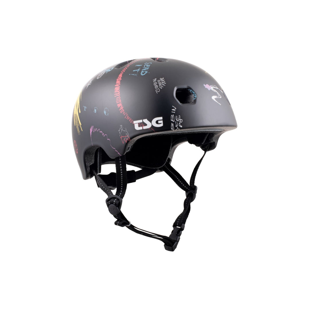 TSG Helm Meta Graphic Design black drip-in – Helme & Protektoren Scooter, Ansicht 1
