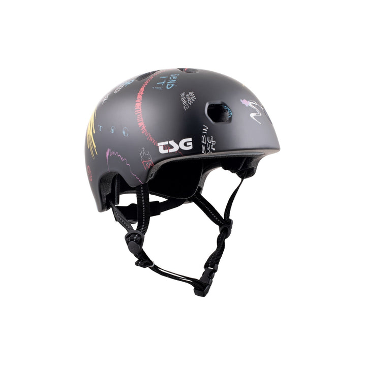 TSG Helm Meta Graphic Design black drip-in – Helme & Protektoren Scooter, Ansicht 1
