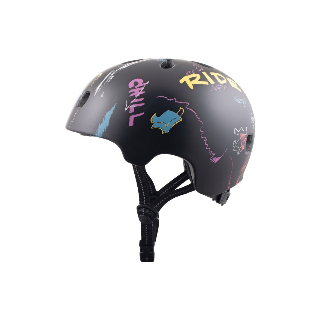 TSG Helm Meta Graphic Design black drip-in – Helme & Protektoren Scooter, Ansicht 3