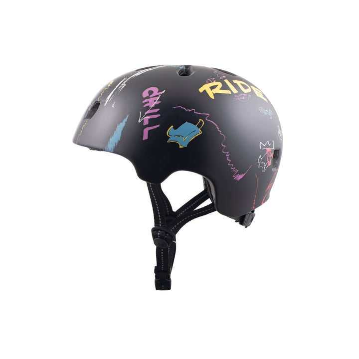 TSG Helm Meta Graphic Design black drip-in – Helme & Protektoren Scooter, Ansicht 3