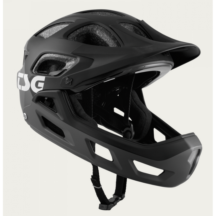 TSG Helm Seek Youth FR Graphic Design flow grey-black – Helme & Protektoren Scooter, Ansicht 1