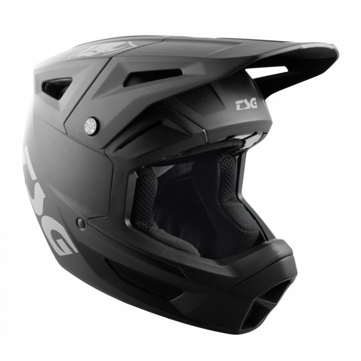 TSG Fullface Helmet Sentinel Solid Color Satin Black