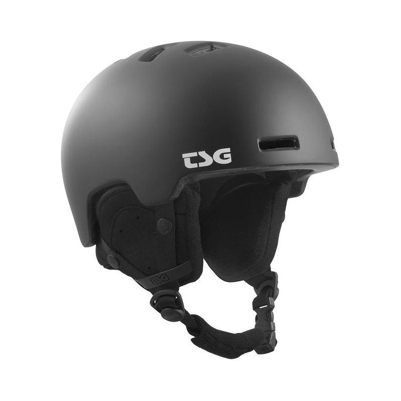 TSG Snowboard Helm TSG Arctic Nipper Maxi Solid Black – Snowboard Helme, Ansicht 1