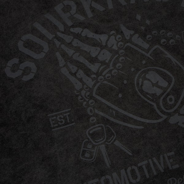 Sourkrauts T-Shirt Derek Stonewashed schwarz