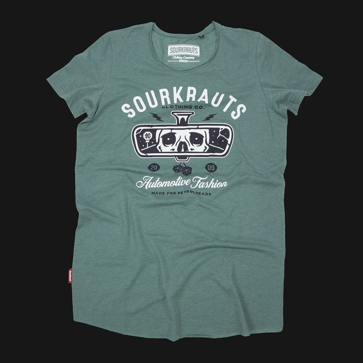 Sourkrauts T-Shirt Oliver grün meliert