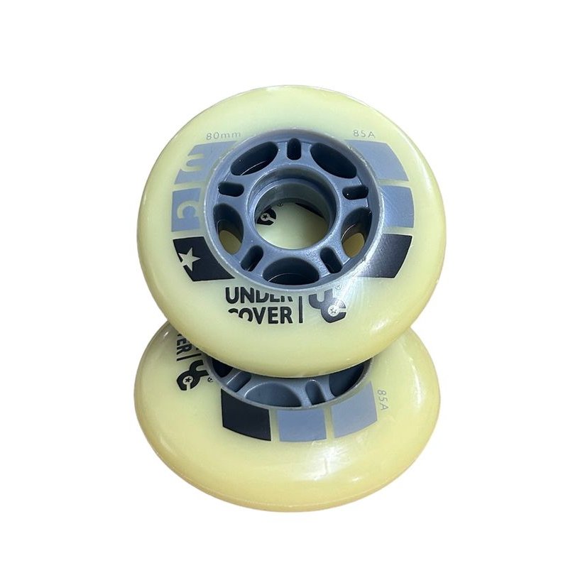 Undercover Wheels Raw 80mm – Skate Rollen, Ansicht 1