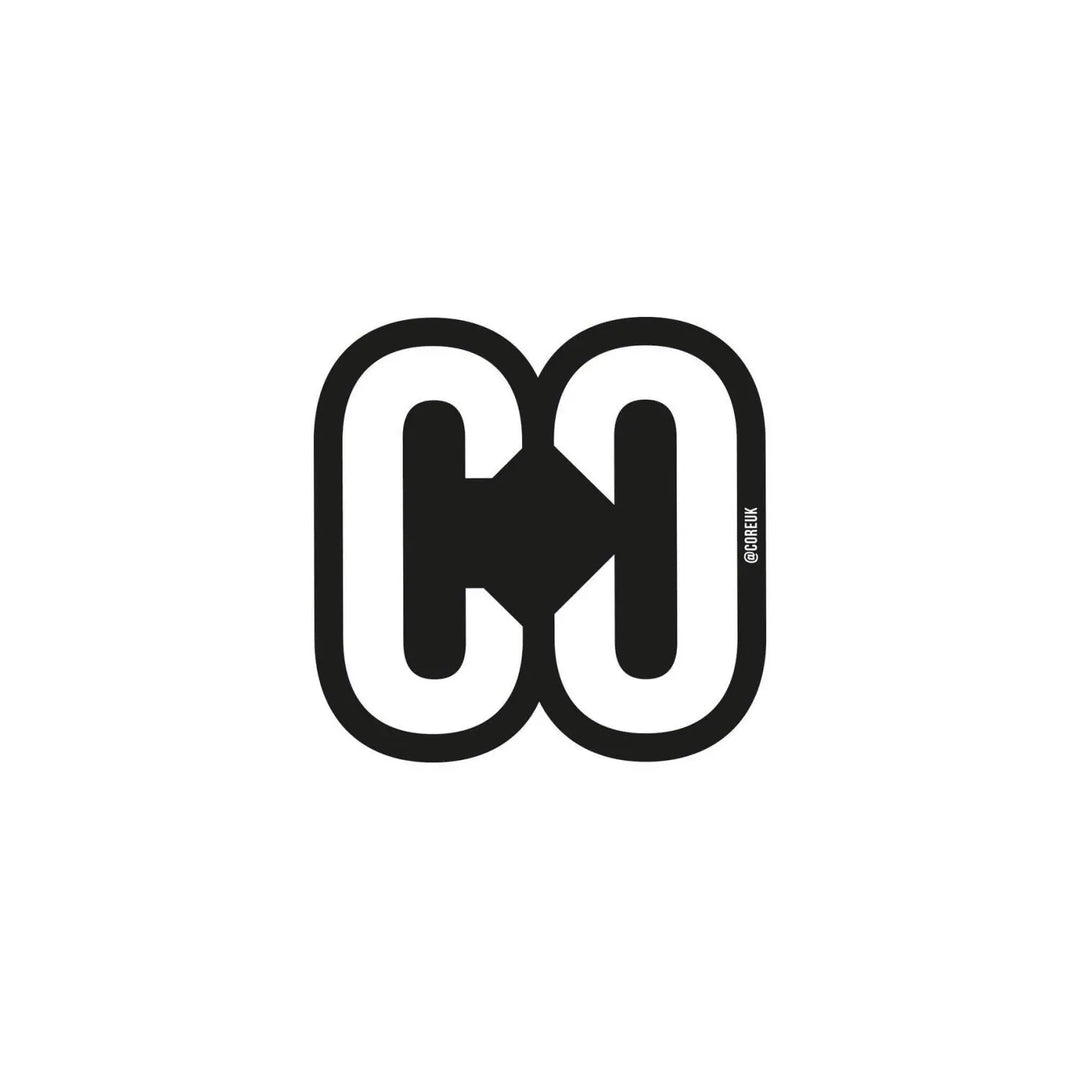 CORE Icon Sticker Schwarz