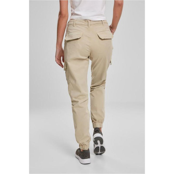 Urban Classics Ladies High Waist Cargo Pants concrete – Hosen, Ansicht 2