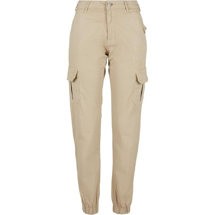 Urban Classics Ladies High Waist Cargo Pants concrete – Hosen, Ansicht 6