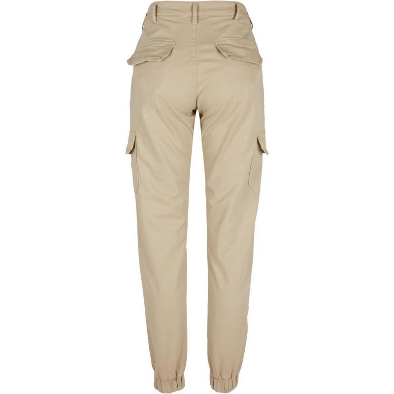 Urban Classics Ladies High Waist Cargo Pants concrete – Hosen, Ansicht 7