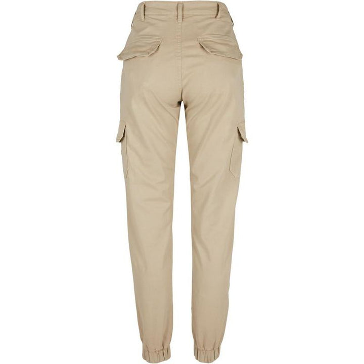 Urban Classics Ladies High Waist Cargo Pants concrete – Hosen, Ansicht 7