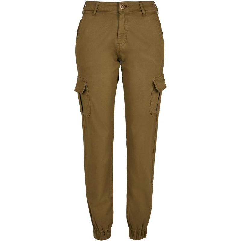 Urban Classics Ladies High Waist Cargo Pants summerolive – Hosen, Ansicht 6