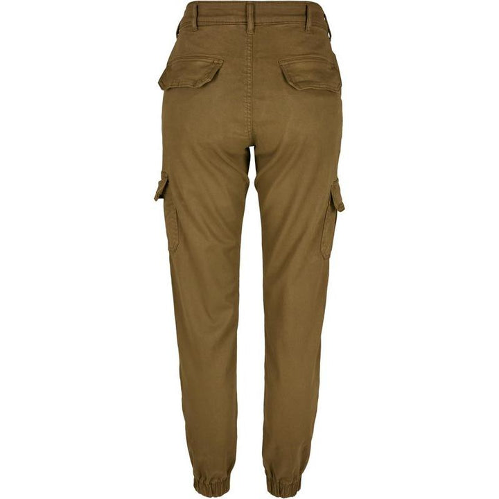 Urban Classics Ladies High Waist Cargo Pants summerolive – Hosen, Ansicht 7
