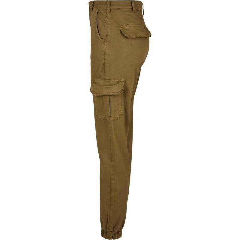 Urban Classics Ladies High Waist Cargo Pants summerolive – Hosen, Ansicht 8