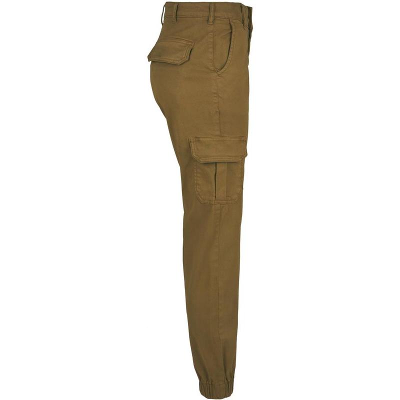Urban Classics Ladies High Waist Cargo Pants summerolive – Hosen, Ansicht 9