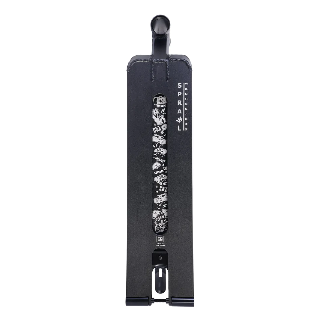 UrbanArtt Scooter Deck Sprawl Max Peters Black 5.5'' x 22'' – Scooter Decks, Ansicht 2