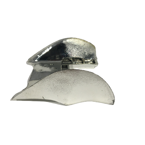 USD Royal Heelplates UFS Throne Silver – Skate Zubehör, Ansicht 1