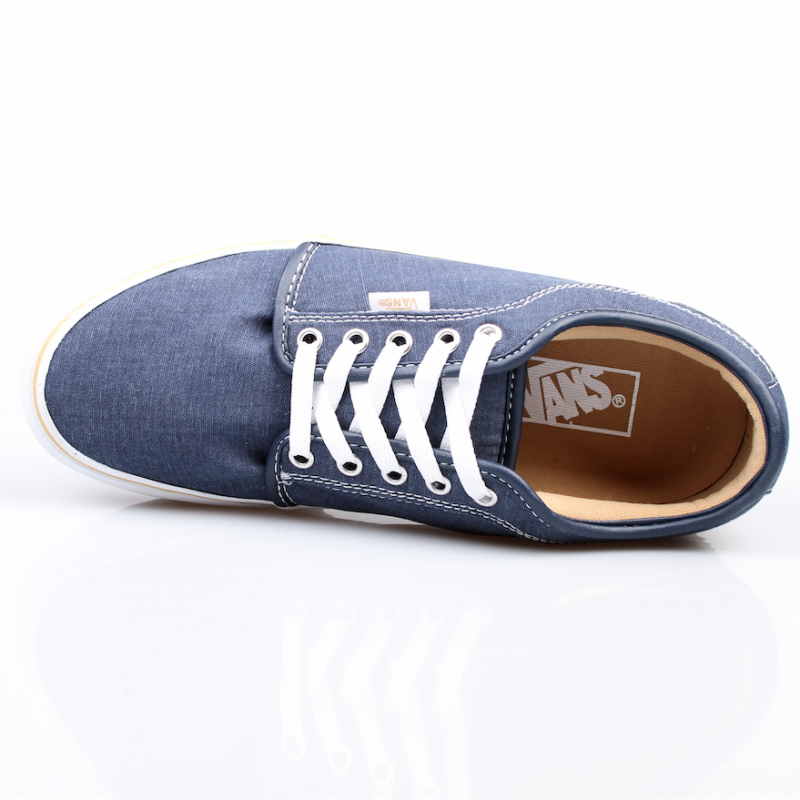 Vans Schuhe Chukka Low navy/washed canvas – Pflegemittel, Ansicht 6