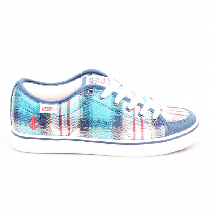 Vans Schuhe DD-66 plaid-navy *women* – Schuhe, Ansicht 2