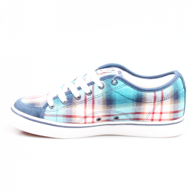 Vans Schuhe DD-66 plaid-navy *women* – Schuhe, Ansicht 4