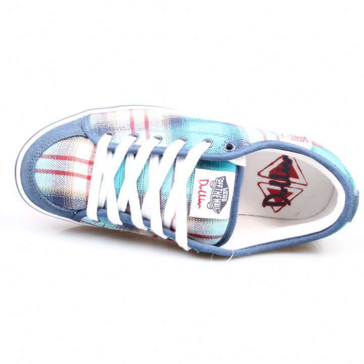 Vans Schuhe DD-66 plaid-navy *women* – Schuhe, Ansicht 6