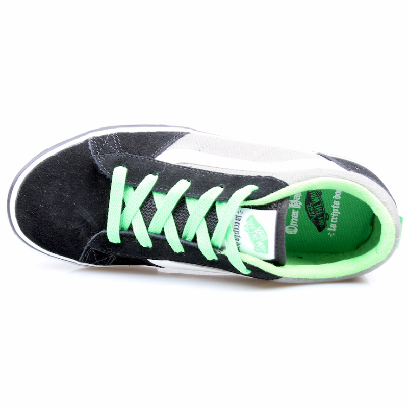 Vans Schuhe La Cripta Dos black/pewter/green – Schuhe, Ansicht 6