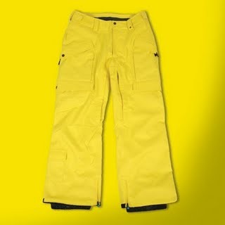 Vans Snow-Pant Andreas Wigg lemon – Snowboard Hosen, Ansicht 1