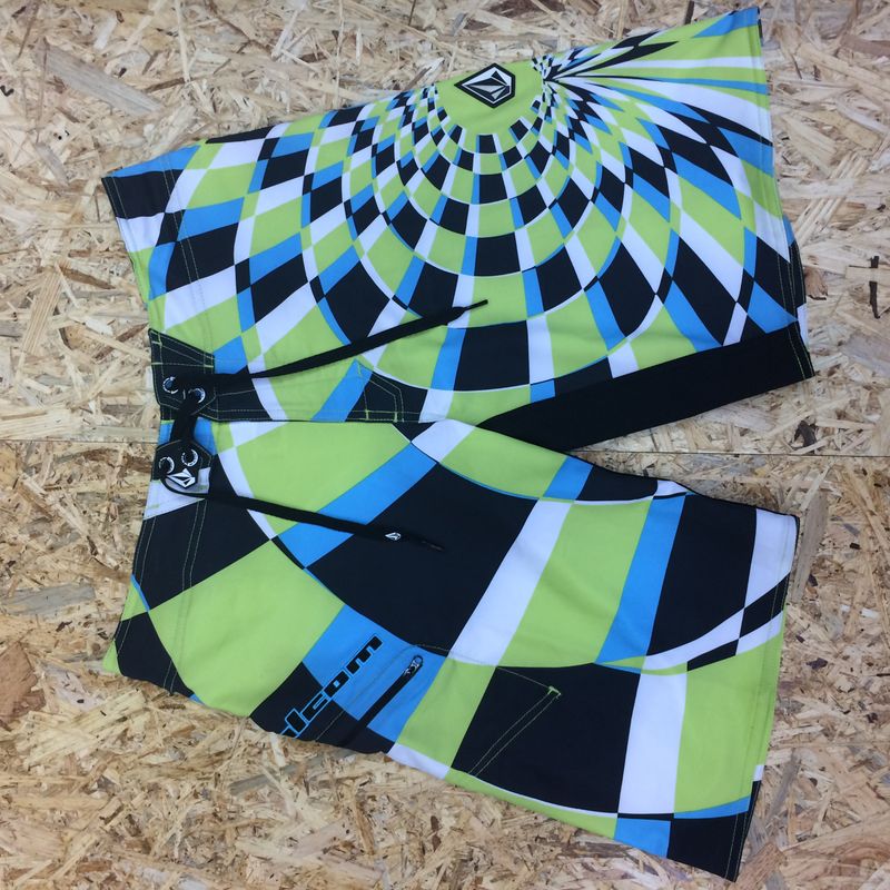 Volcom Boardshort Dingo 2 Mod lime – Shorts, Ansicht 1