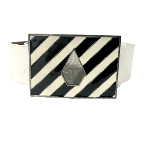 Volcom Leather Belt Ruby Doe White – Gürtel, Ansicht 1