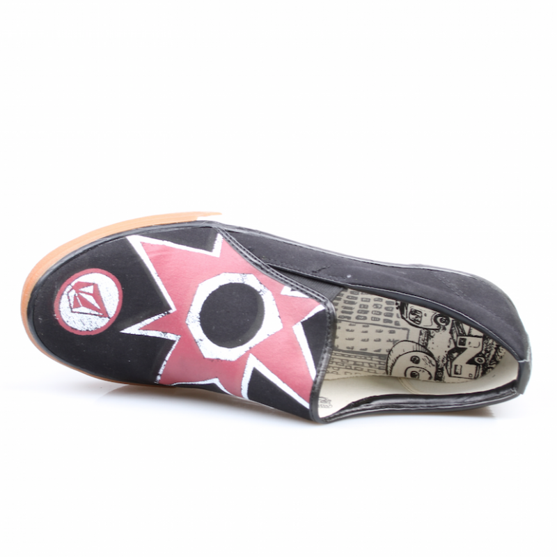Volcom Slipper Black Combo – Schuhe, Ansicht 8