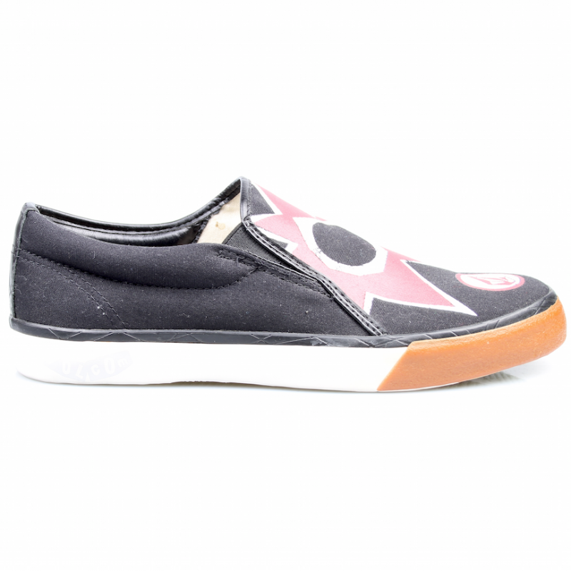 Volcom Slipper Black Red – Schuhe, Ansicht 2