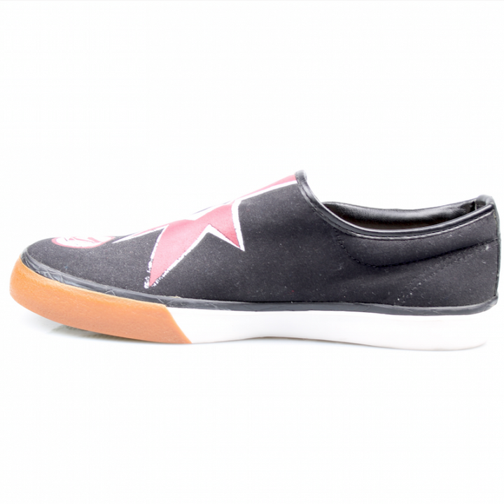 Volcom Slipper Black Red – Schuhe, Ansicht 3