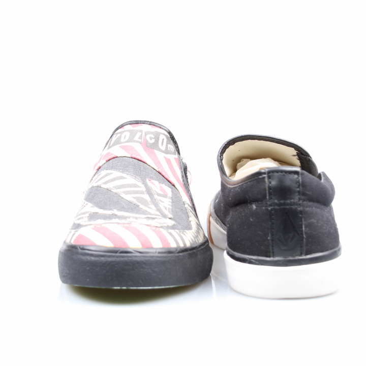 Volcom Slipper Black Red – Schuhe, Ansicht 6