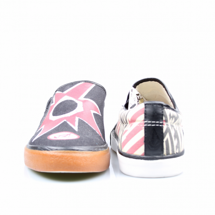 Volcom Slipper Black Red – Schuhe, Ansicht 7