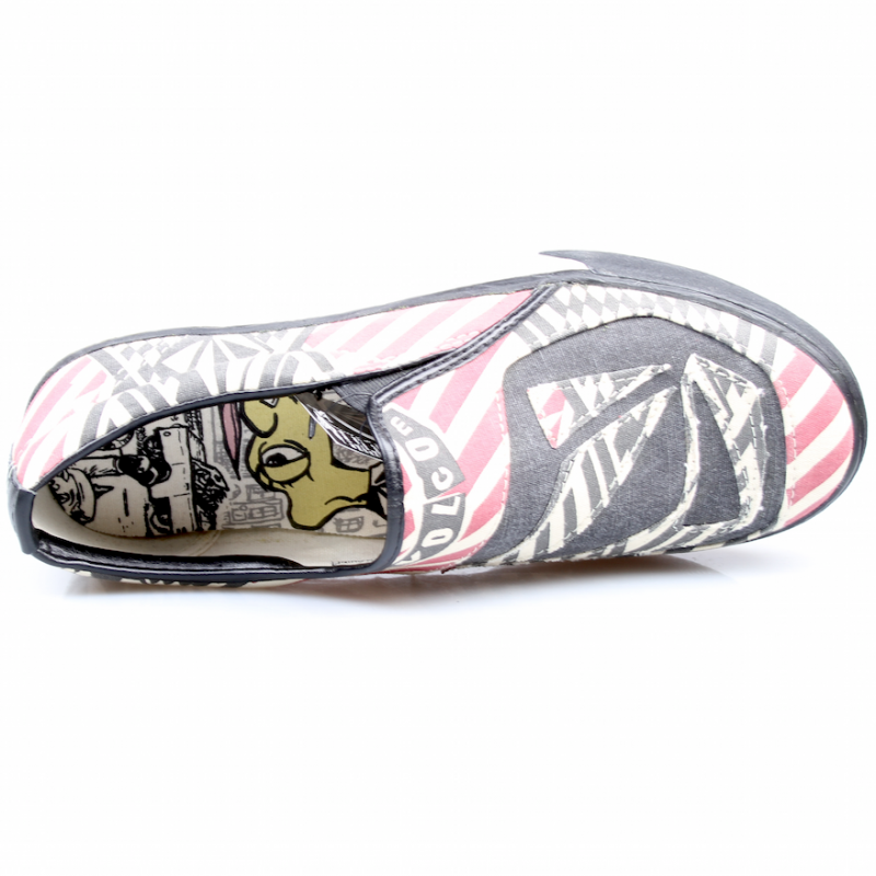Volcom Slipper Black Red – Schuhe, Ansicht 9