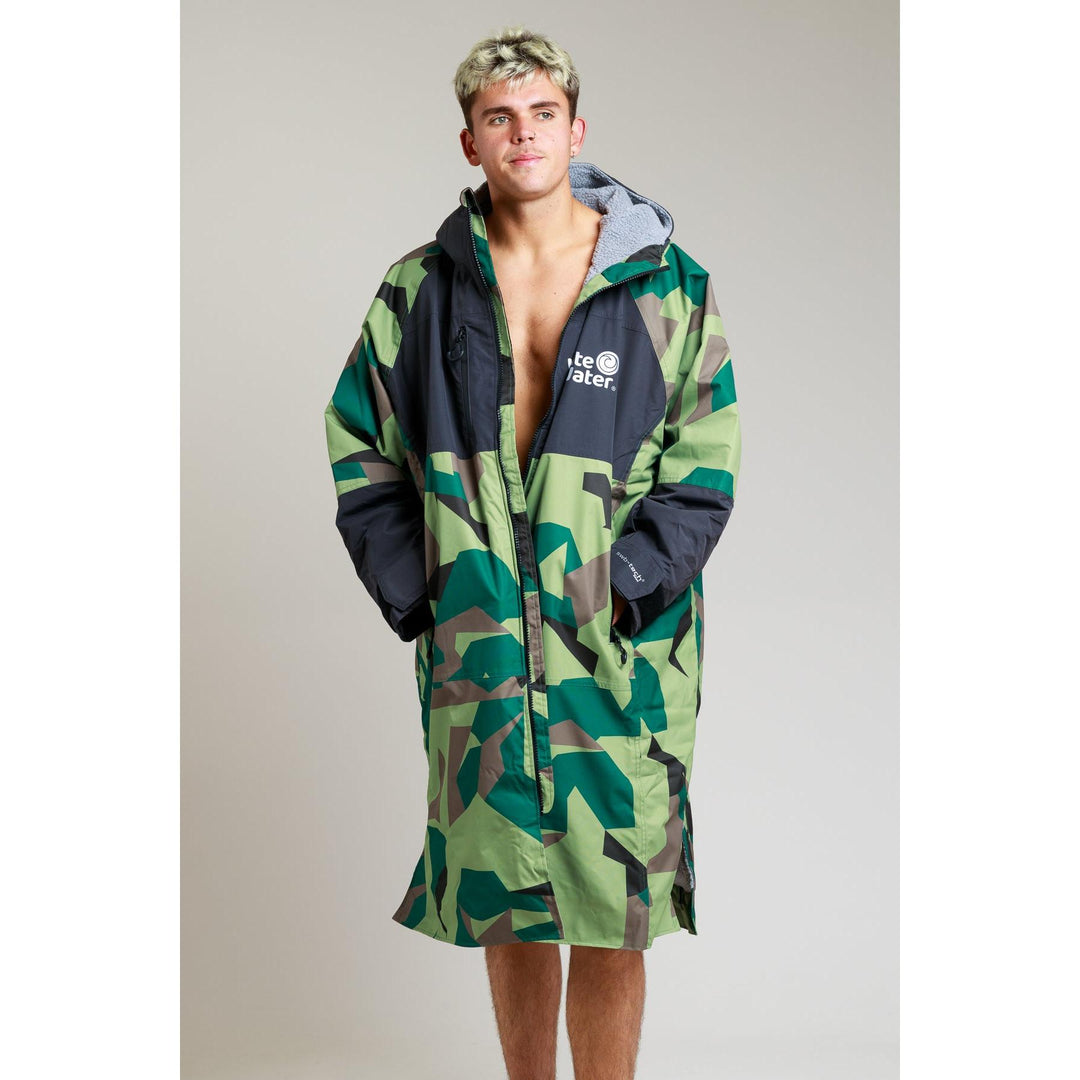 White Water Adults Hard Shell Robe - Camo – Jacken, Ansicht 4