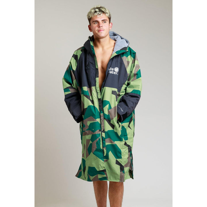 White Water Adults Hard Shell Robe - Camo – Jacken, Ansicht 4