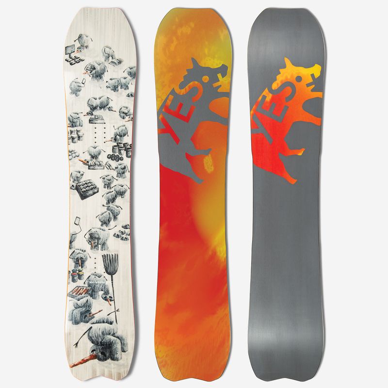 Yes Snowboard Warca Uninc JPS – Snowboards, Ansicht 1