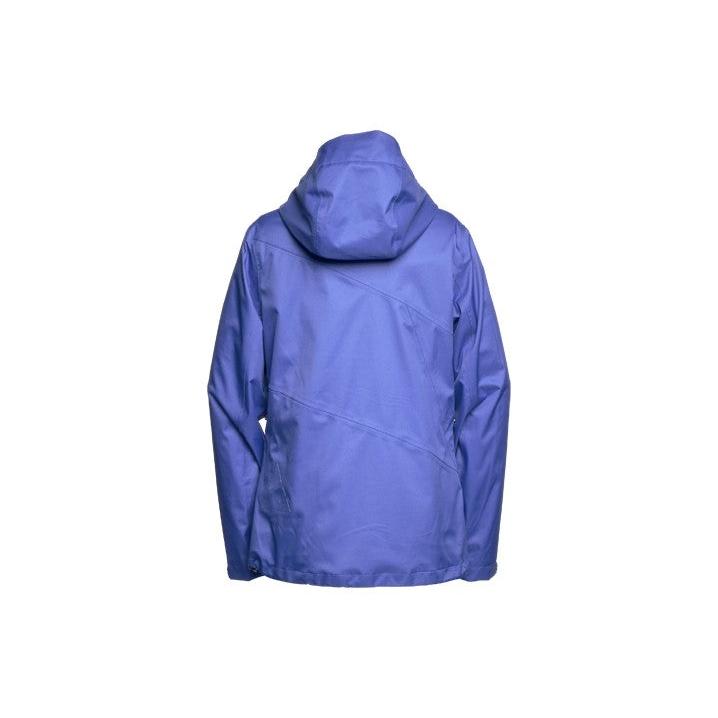 Zimtstern Snow Jacket Gather Herringbone Solid blue * Women * – Snowboard Jacken, Ansicht 2