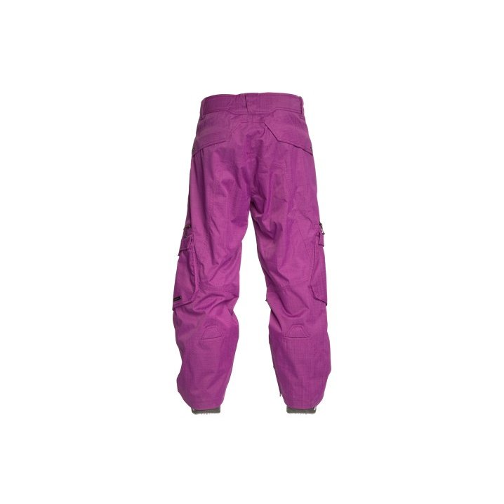 Zimtstern Snow-Pant Bat Twill Solid purple – Snowboard Hosen, Ansicht 1
